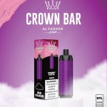 Al Fakher 8000 Puffs Crown Bar Disposable 5mg DTL (BIG CLOUD)