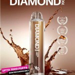 Vapes Bars Diamond 7000 Puffs Disposable Vape