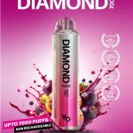 Vapes Bars Diamond 7000 Puffs Disposable Vape