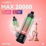 VNSN Max Shisha 20000 Puffs Disposable Vape