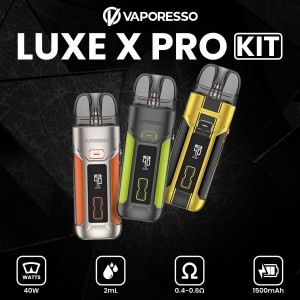 LUXE X PRO POD SYSTEM KIT BY VAPORESSO