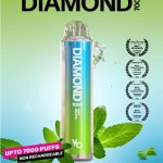 Vapes Bars Diamond 7000 Puffs Disposable Vape